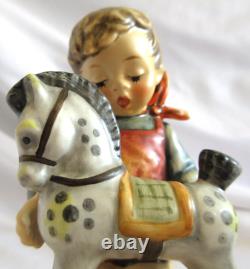 Hummel Goebel Figurine HORSE TRAINER #423 TMK6 SZ 4.5 EUC Box SIGNED