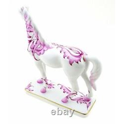 Hungarian Porcelain Hollohaza Fire Horse Figurine Hollohaza Horse