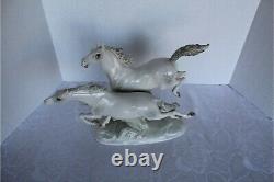 Hutschenreuther Freedom by MH Fritz Porcelain Horses Sculpture