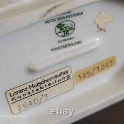 Hutschenreuther Germany Porcelain Figurine Lipizzaner Horse With A Rider