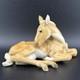 Hutschenreuther H. Achtziger Palomino Horse Colt Foal Porcelain Figurine Germany