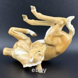 Hutschenreuther H. Achtziger Palomino Horse Colt Foal Porcelain Figurine Germany