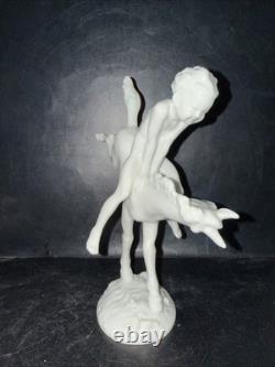 Hutschenreuther Karl Tutter Rare Young Boy With Horse Germany Porcelain 8.5 T