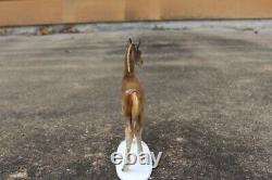 Hutschenreuther Porcelain Dapple Chestnut Foal Horse US Zone