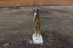 Hutschenreuther Porcelain Dapple Chestnut Foal Horse US Zone