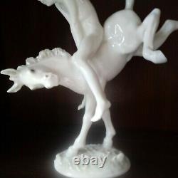 Hutschenreuther Porcelain Figurine Nude on Horse by Karl Tutter