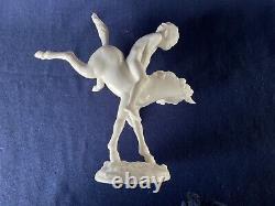 Hutschenreuther Selb Boy on Bucking Colt Horse by Karl Tutter Porcelain Figurine