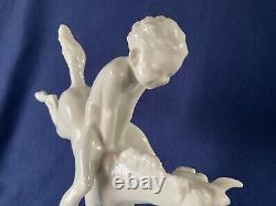 Hutschenreuther Selb Boy on Bucking Colt Horse by Karl Tutter Porcelain Figurine
