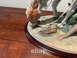 Indian Brave Lladro Native American figurines RETIRED Horse American West