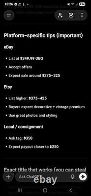 Italian#231 Mid-Century 2 white horses galloping or Capodimonte great condition