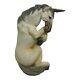 Italian Porcelain Guido Cacciapuoti Unicorn Horse Hand Signed By Artist Vintage