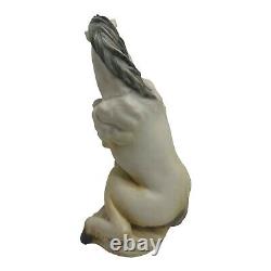 Italian Porcelain Guido Cacciapuoti Unicorn Horse Hand Signed By Artist Vintage