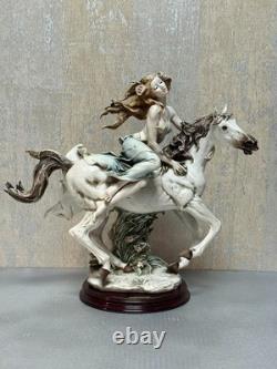 J. Armany Lady Liberty on Horse Limited Edition 1826/5000 Porcelain Figurine 15