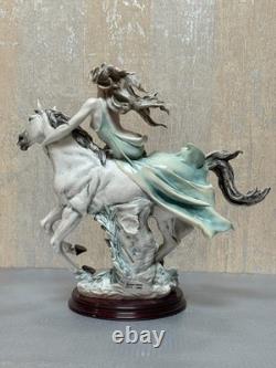 J. Armany Lady Liberty on Horse Limited Edition 1826/5000 Porcelain Figurine 15