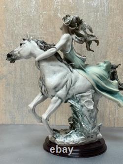 J. Armany Lady Liberty on Horse Limited Edition 1826/5000 Porcelain Figurine 15