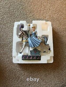 Jim Shore Disney PRINCESS OF DREAMS Cinderella Carousel Horse In Original Box