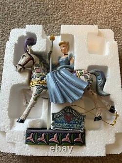 Jim Shore Disney PRINCESS OF DREAMS Cinderella Carousel Horse In Original Box