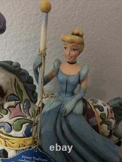 Jim Shore Enesco Disney Princess Dreams Carousel Horse Cinderella Original Tag