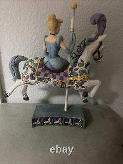 Jim Shore Enesco Disney Princess Dreams Carousel Horse Cinderella Original Tag