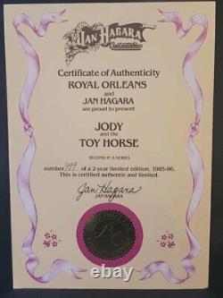 Jody and the Toy Horse LTD ED Collectible Boy Doll by Jan Hagara Porcelain
