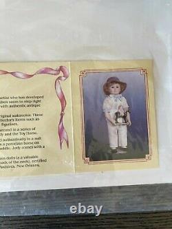 Jody and the Toy Horse LTD ED Collectible Boy Doll by Jan Hagara Porcelain