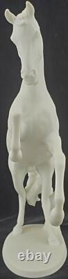 KAISER #380 Matte Finish detailed 11 Porcelain Rearing Horse Signed Bochmann