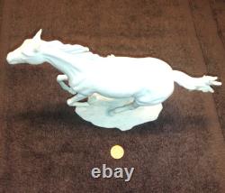 KAISER Germany Porcelain Figurine RUNNING HORSE Bochmann BISQUE