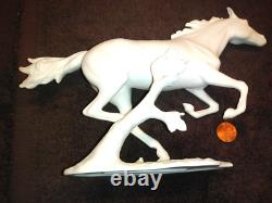 KAISER Germany Porcelain Figurine RUNNING HORSE Bochmann BISQUE