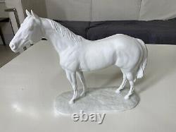 KAISER Porcelain Large RARE Standing Horse/Stallion 11h