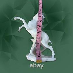 KARL ENS Germany PORCELAIN FIGURINE SCULPTURES HORSE EQUESTRIAN STATUE Ceramic