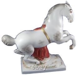 KPM Berlin Art Nouveau Porcelain Horse Figurine Figure Porzellan Pferd Figur