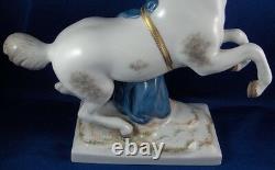 KPM Berlin Art Nouveau Porcelain Horse Figurine Figure Porzellan Pferd Figur