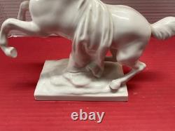 KPM Berlin Porcelain Horse Figurine by Johannes Eckstein