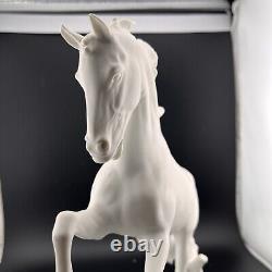 Kaiser AK Bavaria West Germany 11 Tall Porcelain Rearing Horse #380 1949-1956