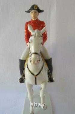 Kaiser Alka Kunst Porcelain Passage Lipizzaner Horse Rider Wien Austria Rare