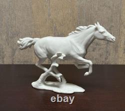 Kaiser Bisque Porcelain Wild Horse Figurine Finale by Gerhart Bachmann Matte