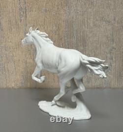 Kaiser Bisque Porcelain Wild Horse Figurine Finale by Gerhart Bachmann Matte