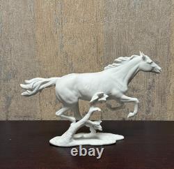 Kaiser Bisque Porcelain Wild Horse Figurine Finale by Gerhart Bachmann Matte