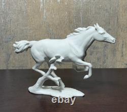 Kaiser Bisque Porcelain Wild Horse Figurine Finale by Gerhart Bachmann Matte