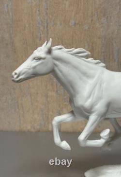 Kaiser Bisque Porcelain Wild Horse Figurine Finale by Gerhart Bachmann Matte