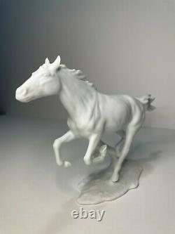 Kaiser Finale Porcelain Bisque White Horse by Artist Bochmann, Model #388