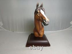 Kaiser Porcelain Colorful Horse Head Figurine 697