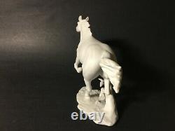 Kaiser Porcelain White Bisque Figurine Horse FINALE G. Bochmann W. Germany