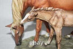Kaiser West Germany Thoroughbred Mare and Foal Limited Edition 131/1200