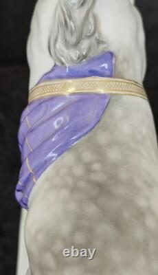Kpm Berlin Porzellanfigur steigendes Pferd Horse Porcelain Figurine