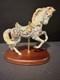 Lennox 1995 Roses Carousel Horse (rose Prancer) Collectible Porcelain Figurine