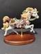 Lennox 1996 Love/christmas Carousel Horse (romance Horse) Porcelain Figurine