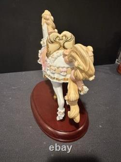 LENNOX 2003 LOVE/WEDDING CAROUSEL HORSE (WEDDING DREAMS) Figurine Porcelain