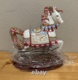LENOX 2009 Christmas Carousel Horse LIMITED EDITION Box & COA New