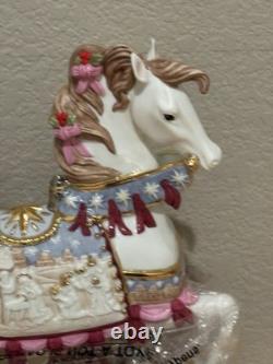 LENOX 2009 Christmas Carousel Horse LIMITED EDITION Box & COA New